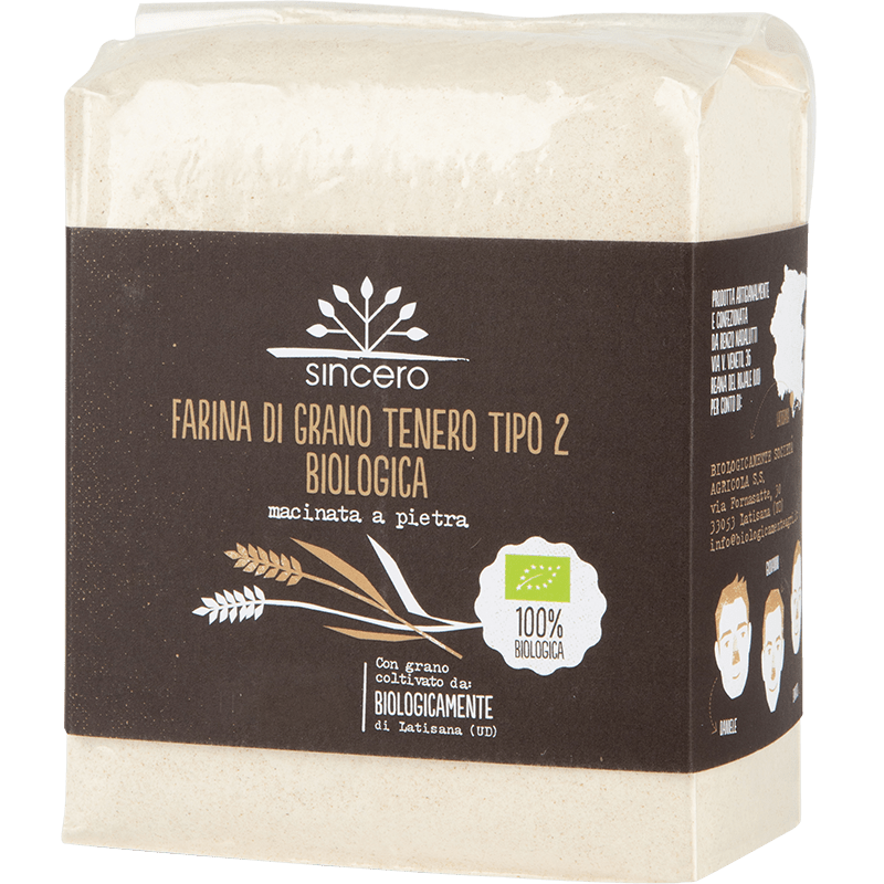Q Farina di grano tenero tipo 2 BIO